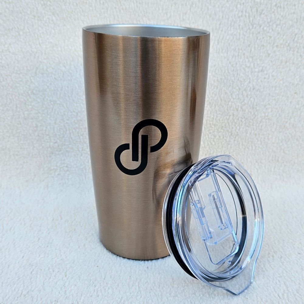 Poshmark Copper Tone 20oz Insulated Beverage Tumbler
